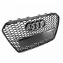 Решетка радиатора Audi A5 8T (2011-2016) в стиле RS5 (черный глянец)