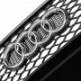 Решетка радиатора Audi A5 8T (2011-2016) в стиле RS5 (черный глянец)