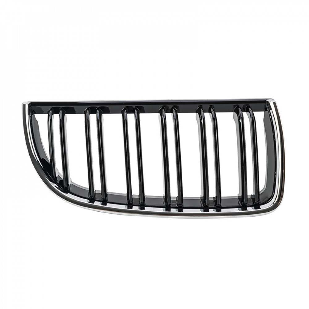 Решетка радиатора (ноздри) BMW 3-Series E90/E91 (2005-2008) в стиле M3-Look (Chrome/Gloss Black)