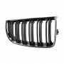 Решетка радиатора (ноздри) BMW 3-Series E90/E91 (2005-2008) в стиле M3-Look (Chrome/Gloss Black)