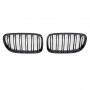 Решетка радиатора (ноздри) BMW 3-Series E90/E91 (2009-2012) в стиле M3 (Gloss Black)