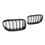 Решетка радиатора (ноздри) BMW 3-Series E90/E91 (2009-2012) в стиле M3 (Gloss Black)