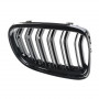 Решетка радиатора (ноздри) BMW 3-Series E90/E91 (2009-2012) в стиле M3 (Gloss Black)