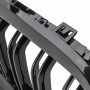 Решетка радиатора (ноздри) BMW 3-Series E90/E91 (2009-2012) в стиле M3 (Gloss Black)