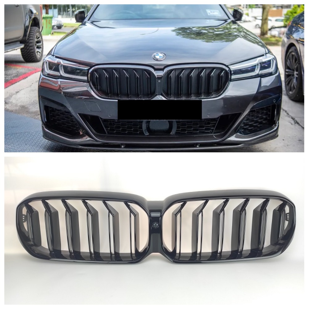 Решітка радіатора (ніздрі) BMW 5-Series G30 LCI (2020-2023) у стилі M5