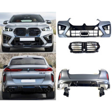 Комплект обвісу для BMW X6 G06 (2023+) в стилі X6M F96 LCI