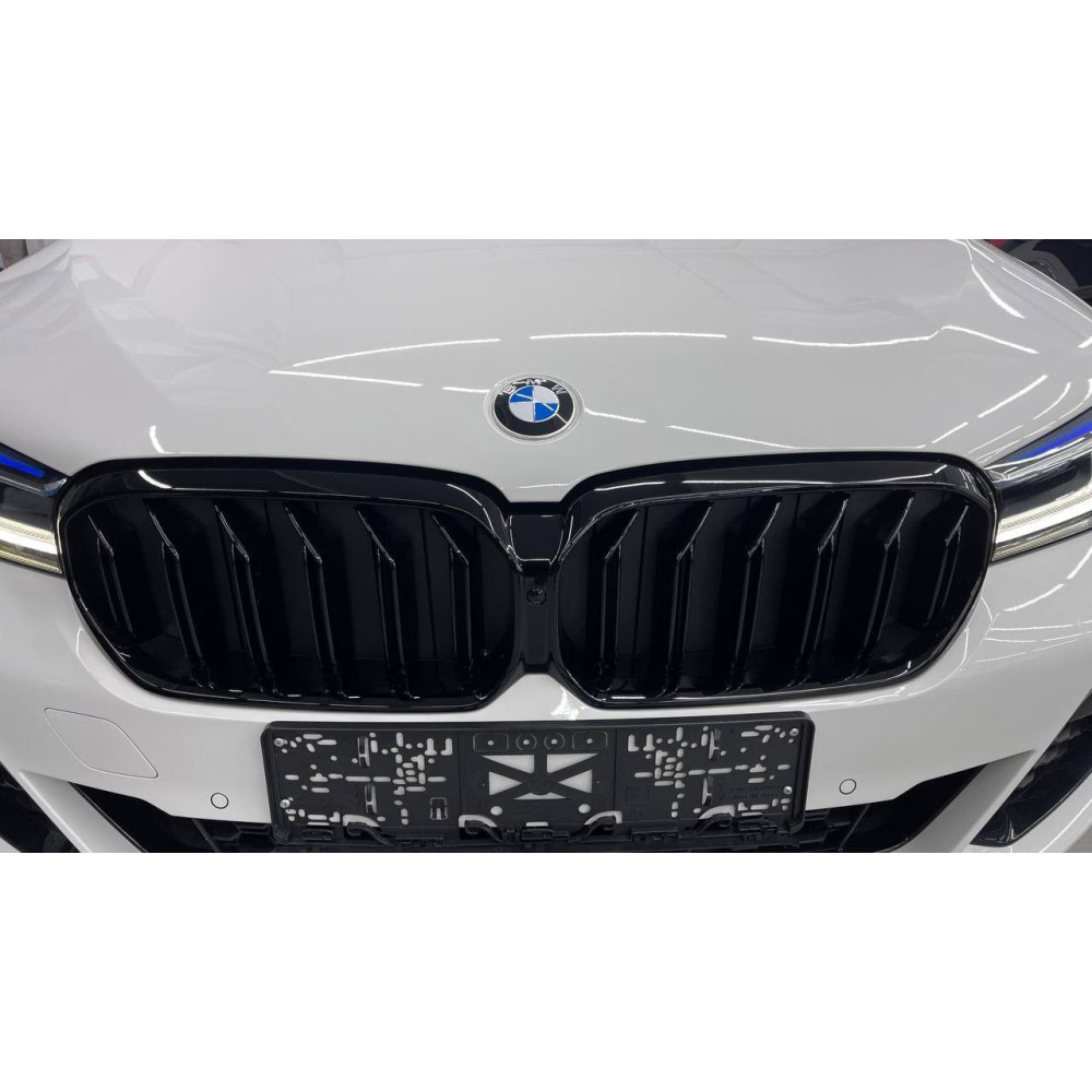 Решетка радиатора (ноздри) BMW 5-Series G30 LCI (2020-2023) в стиле M5