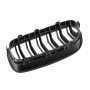 Решетки радиатора (ноздри) BMW 5 F10-F11 М5 Style Matte Black