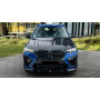 Губа на передний бампер BMW X5M F95 X6M F96 LCI-V2