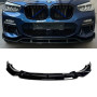 Губа на передний бампер BMW X3 G01 X4 G02 (2018-2021) V2