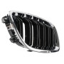 Решетки радиатора (ноздри) BMW 5 F10-F11 М5 Style Gloss Black / Chrome