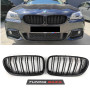 Решетки радиатора (ноздри) BMW 5 F10-F11 М5 Style Gloss Black