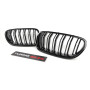 Решетки радиатора (ноздри) BMW 5 F10-F11 М5 Style Gloss Black