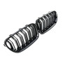 Решетки радиатора (ноздри) BMW 5 F10-F11 М5 Style Gloss Black