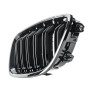 Решетки радиатора (ноздри) BMW 5 F10-F11 М5 Style Gloss Black
