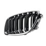 Решетки радиатора (ноздри) BMW 5 F10-F11 М5 Style Gloss Black