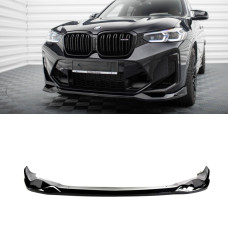 Губа на передний бампер BMW X3M G01/X4M G02 (2022–2024)