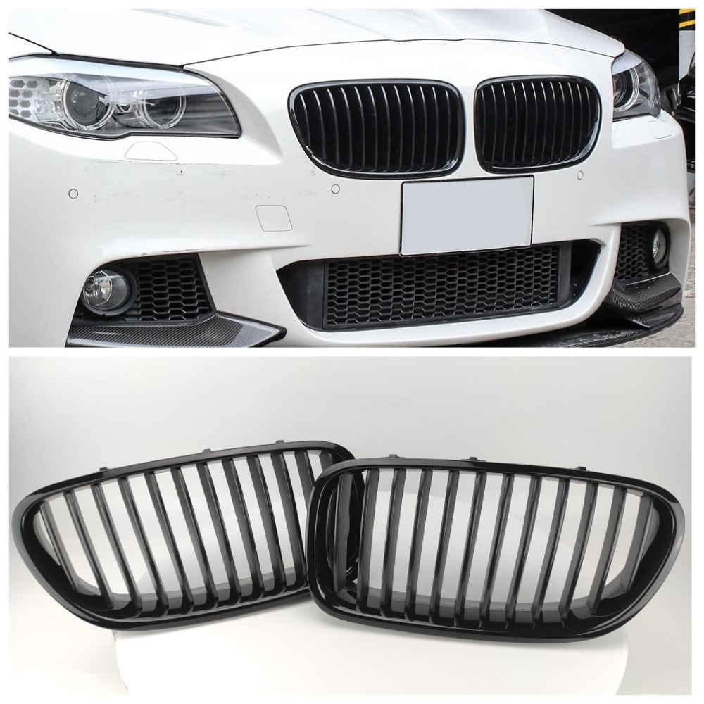 Решетки радиатора (ноздри) BMW 5-Series F10/F11 (2010-2016) в стиле M-Performance