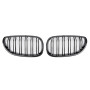 Решетки радиатора (ноздри) BMW 5-Series E60/E61 (2003-2010) в стиле M5 (Gloss Black)