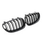 Решетки радиатора (ноздри) BMW 5-Series E60/E61 (2003-2010) в стиле M5 (Gloss Black)