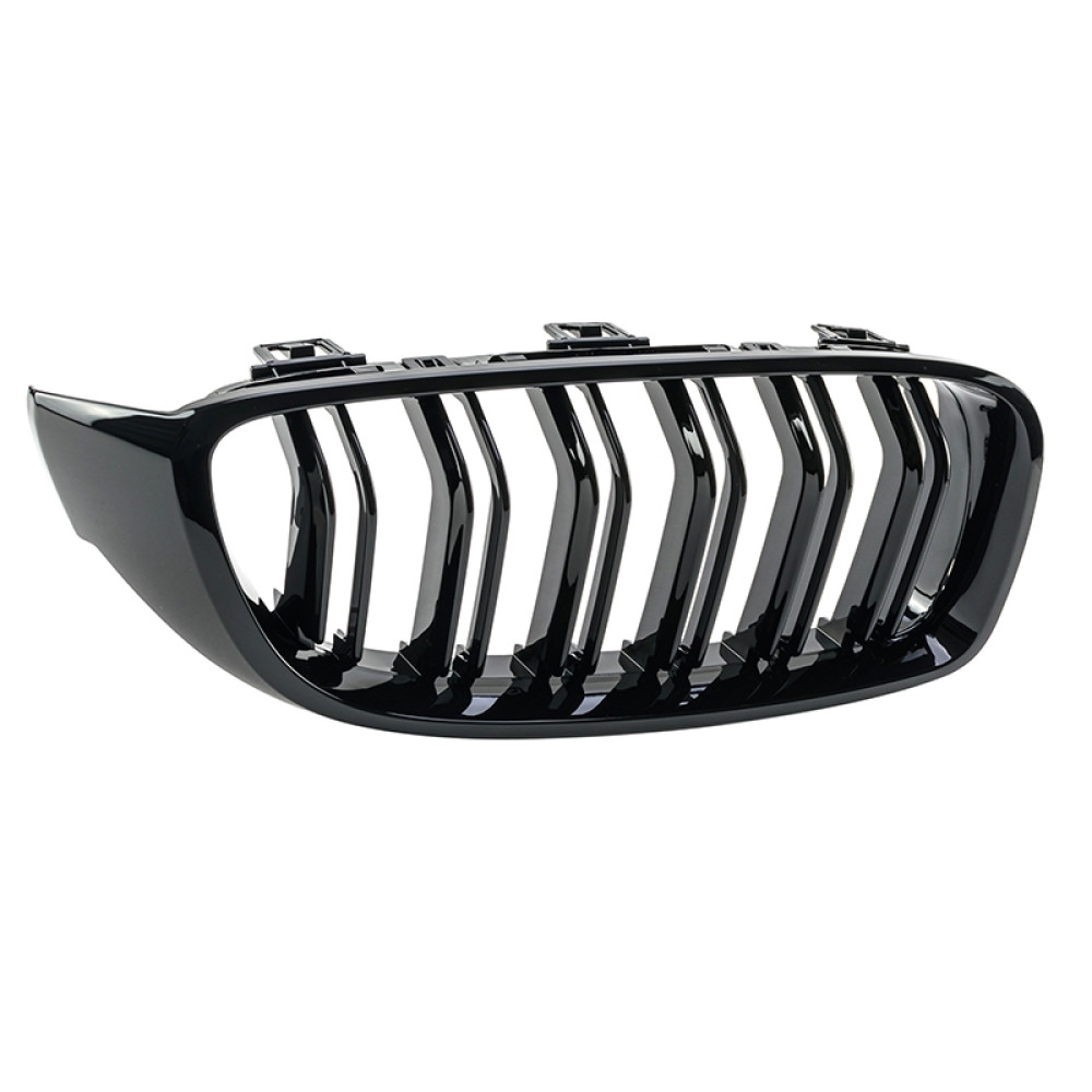 Решетки радиатора (ноздри) BMW 4-Series F32/F33/F36 (2013-2020) в стиле M4 (Gloss Black)