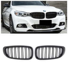 Решітки радіатора (ніздрі) BMW 3-Series F34 GT (2013-2016) у стилі M3 (Matte Black) Решітки радіатора (ніздрі) BMW 3-Series F34 GT (2013-2016) у стилі M3 (Matte Black)