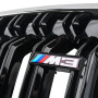 Решітки радіатора (ніздрі) BMW 3-Series F34 GT (2013-2016) у стилі M3 (Gloss Black/Chrome)