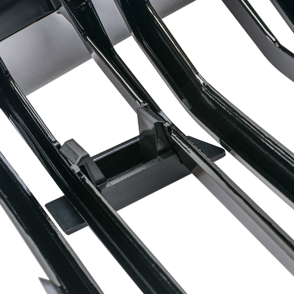 Решетки радиатора (ноздри) BMW 3-Series F34 GT (2013-2016) в стиле M3 (Gloss Black/Chrome)