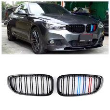 Решітки радіатора (ніздрі) BMW 3-Series F34 GT (2013-2016) у стилі M3 Black Решітки радіатора (ніздрі) BMW 3-Series F34 GT (2013-2016) у стилі M3 Black