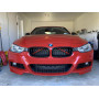 Решетки радиатора (ноздри) BMW 3 F30 F31 M-Performance (рамка глянец, ребра мат)