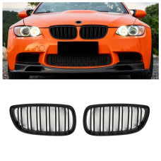 Решетка радиатора (ноздри) BMW 3-Series E92/E93 (2007-2010) в стиле M3 Matte Black Решетка радиатора (ноздри) BMW 3-Series E92/E93 (2007-2010) в стиле M3 Matte Black