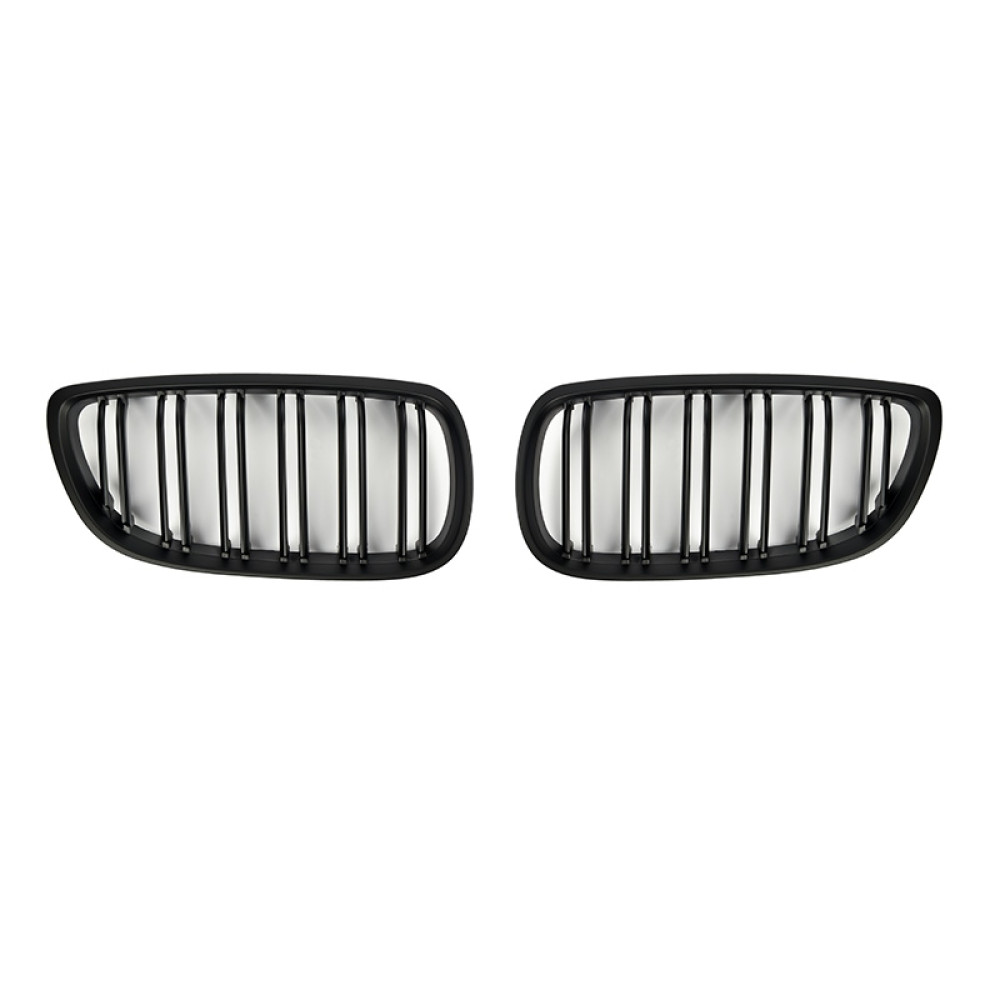 Решітка радіатора (ніздрі) BMW 3-Series E92/E93 (2007-2010) в стилі M3 Matte Black