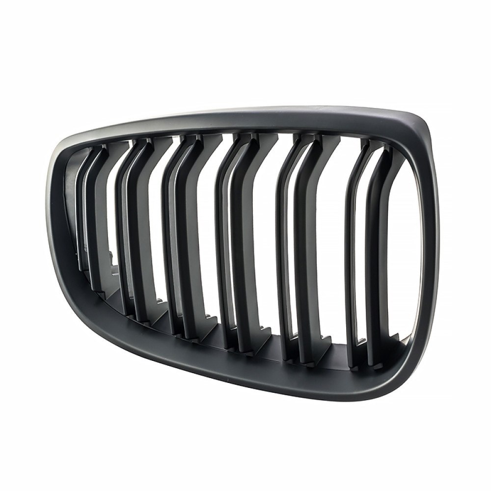 Решетка радиатора (ноздри) BMW 3-Series E92/E93 (2007-2010) в стиле M3 Matte Black