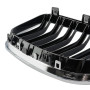 Решітка радіатора (ніздрі) BMW 3-Series E92/E93 (2007-2010) в стилі M3 Gloss Black/Chrome