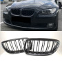 Решітка радіатора (ніздрі) BMW 3-Series E92/E93 (2007-2010) в стилі M3 (Gloss Black)