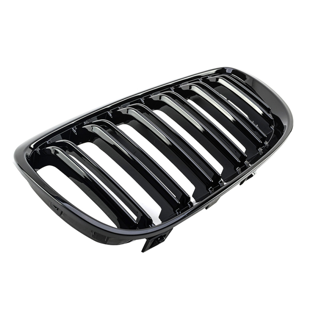 Решітка радіатора (ніздрі) BMW 3-Series E92/E93 (2007-2010) в стилі M3 (Gloss Black)