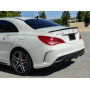 Спойлер крышки багажника Mercedes CLA-klass W117 в стиле AMG Черный глянец