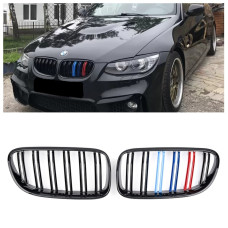 Решітка радіатора (ніздрі) BMW 3-Series E92/E93 (2010-2013) в стилі M3 (Tri-Color)