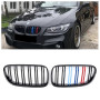 Решітка радіатора (ніздрі) BMW 3-Series E92/E93 (2010-2013) в стилі M3 (Tri-Color)