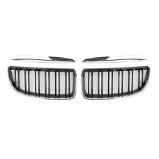 Решітка радіатора (ніздрі) BMW 3-Series E90/E91 (2005-2008) в стилі M3-Look (Chrome/Gloss Black)