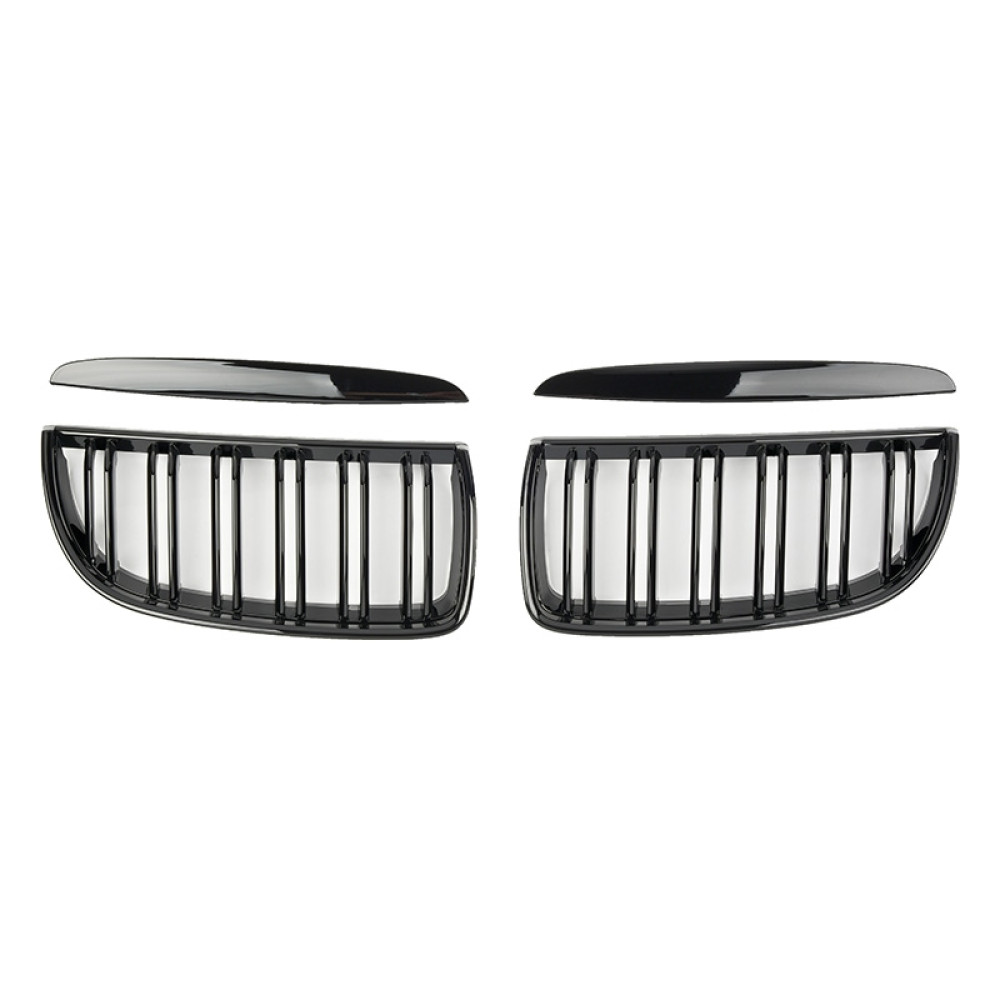 Решетка радиатора (ноздри) BMW 3-Series E90/E91 (2005-2008) в стиле M3 Gloss Black