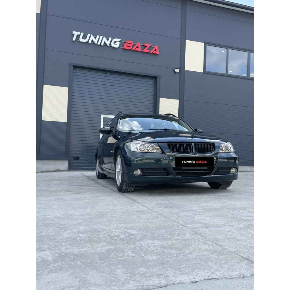 Решітка радіатора (ніздрі) BMW 3-Series E90/E91 (2005-2008) в стилі M3 Gloss Black