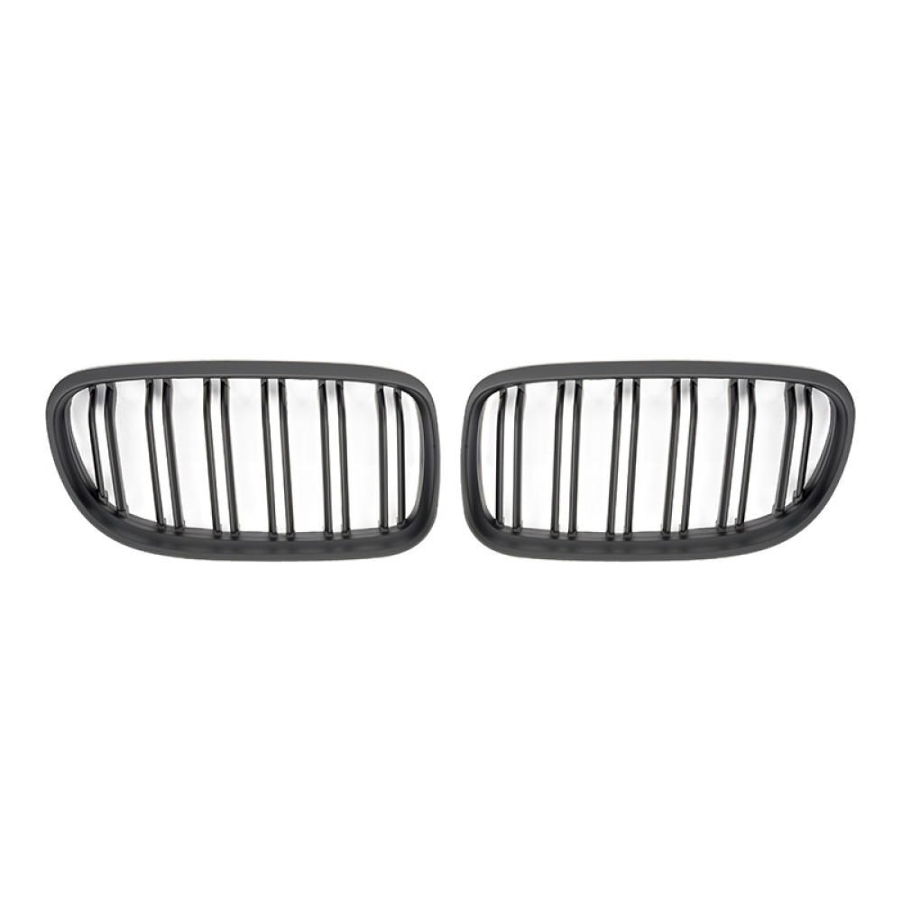 Решітка радіатора (ніздрі) BMW 3-Series E90/E91 (2009-2012) в стилі M3 (Matte Black)