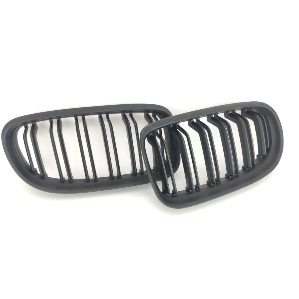 Решетка радиатора (ноздри) BMW 3-Series E90/E91 (2009-2012) в стиле M3 (Matte Black)