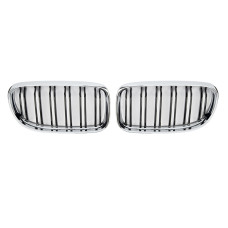 Решітка радіатора (ніздрі) BMW 3-Series E90/E91 (2009-2013) в стилі M3 (Chrome and gloss)