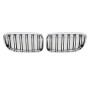 Решітка радіатора (ніздрі) BMW 3-Series E90/E91 (2009-2013) в стилі M3 (Chrome and gloss)