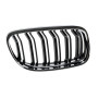 Решітка радіатора (ніздрі) BMW 3-Series E90/E91 (2009-2013) в стилі M3 (Chrome and gloss)