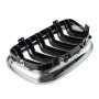 Решітка радіатора (ніздрі) BMW 3-Series E90/E91 (2009-2013) в стилі M3 (Chrome and gloss)