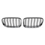 Решітка радіатора (ніздрі) BMW 3-Series E90/E91 (2009-2013) в стилі M3 (Chrome and gloss)