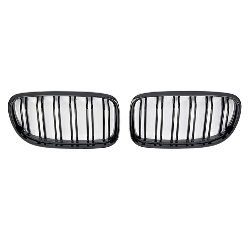Решетка радиатора (ноздри) BMW 3-Series E90/E91 (2009-2012) в стиле M3 (Gloss Black)